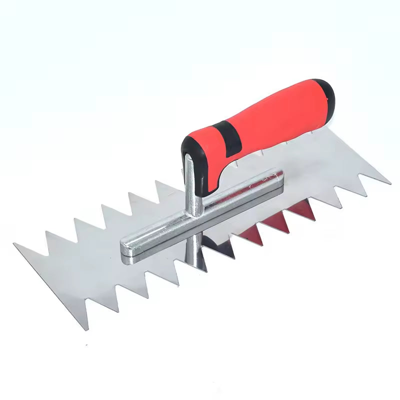 Bay trát xi măng cán tay cầm mềm bằng thép không gỉ 11" x 4"