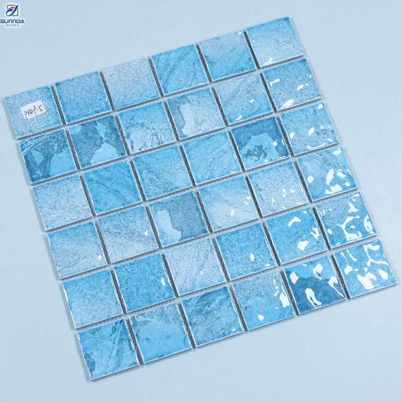 Gạch Mosaic Ốp Sàn Tường Vật Liệu Đa Dạng (Kính, Gốm Sứ, Kim Loại) Trang Trí, Chất Lượng Phật Sơn, Kích Thước Tùy Chỉnh Cho Phòng Tắm & Bếp