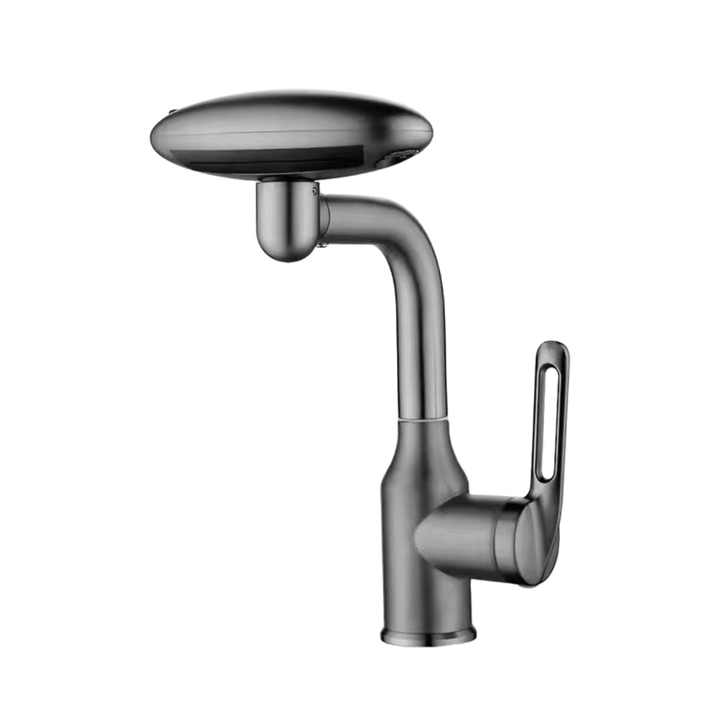 Vòi Chậu Rửa Bát Thép Inox Đa Năng Bốn Lỗ Xả Nước