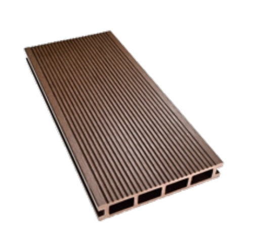 Sàn gỗ nhựa composite (WPC) vật liệu thô chống tia UV, bền ngoài trời, không côn trùng, ít bảo trì.
