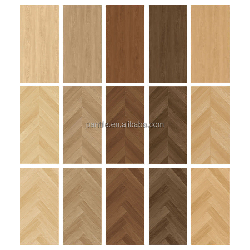 Gạch Porcelain đồng chất hoàn thiện mờ đen mờ bề mặt nhám lát sàn 120 X 60 gạch Ceramic mờ vân gỗ