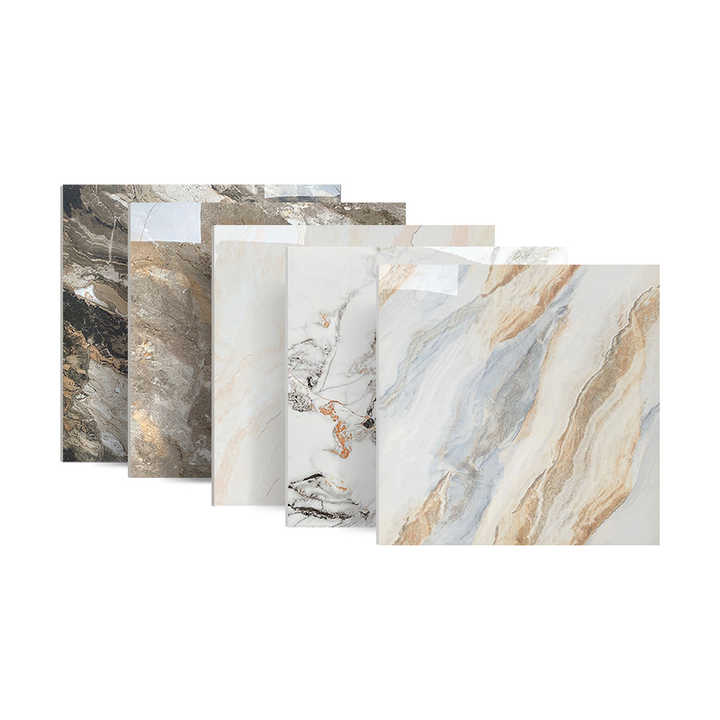 Nhà máy cung cấp gạch men Foshan, gạch lát sàn họa tiết đá cẩm thạch 80x80, đá vàng bóng, gạch lát sàn Carreaux, gạch lát phòng tắm