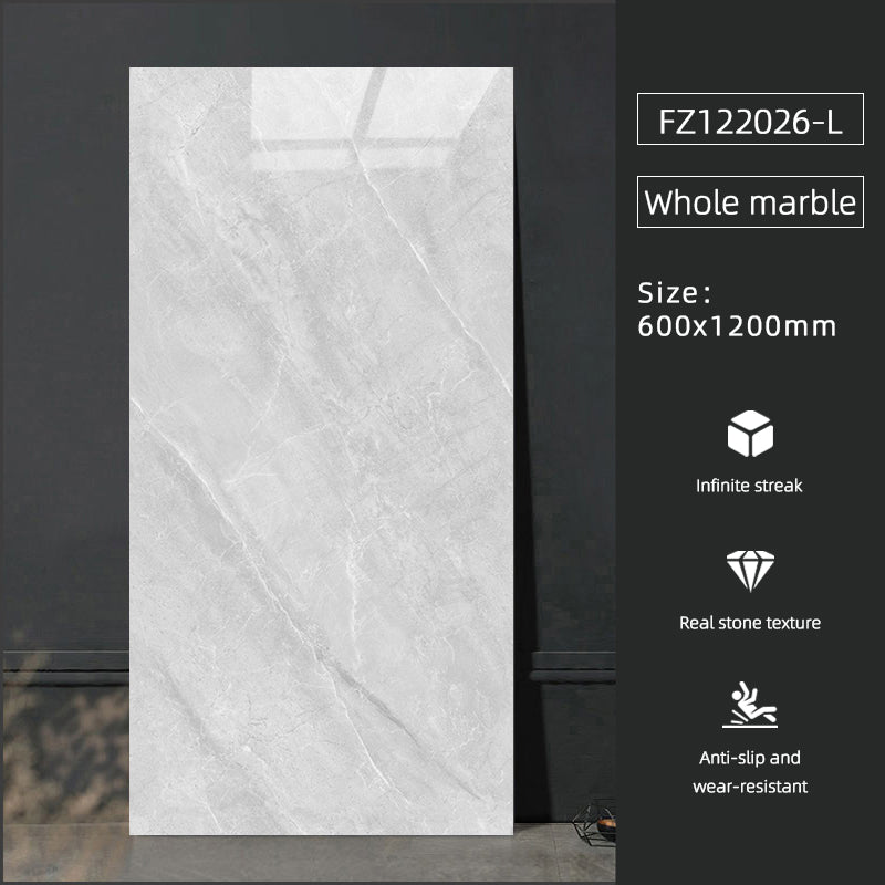 Cung cấp trực tiếp từ nhà máy Gạch lát sàn sứ bóng vân đá cẩm thạch giả hiện đại 600x1200 dùng trong nhà cho Phòng tắm, Phòng khách, Biệt thự
