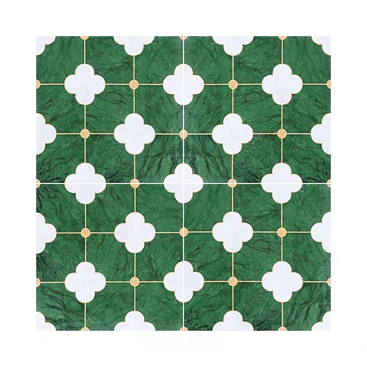 Gạch Mosaic Kháng Khuẩn Cấp Thương Mại 400x400mm, Chống Trượt R11, Chống Nứt, Dùng Cho Tường Và Sàn, Foshan