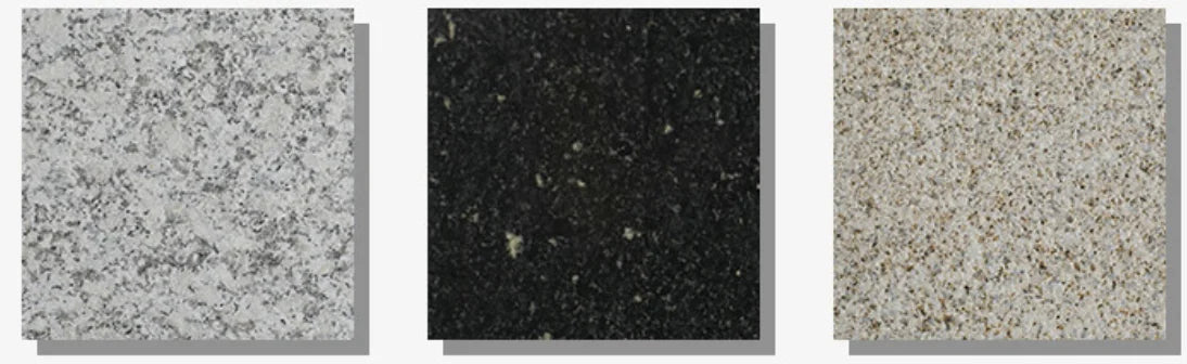 Gạch lát đường chống trượt đá granite xám đen