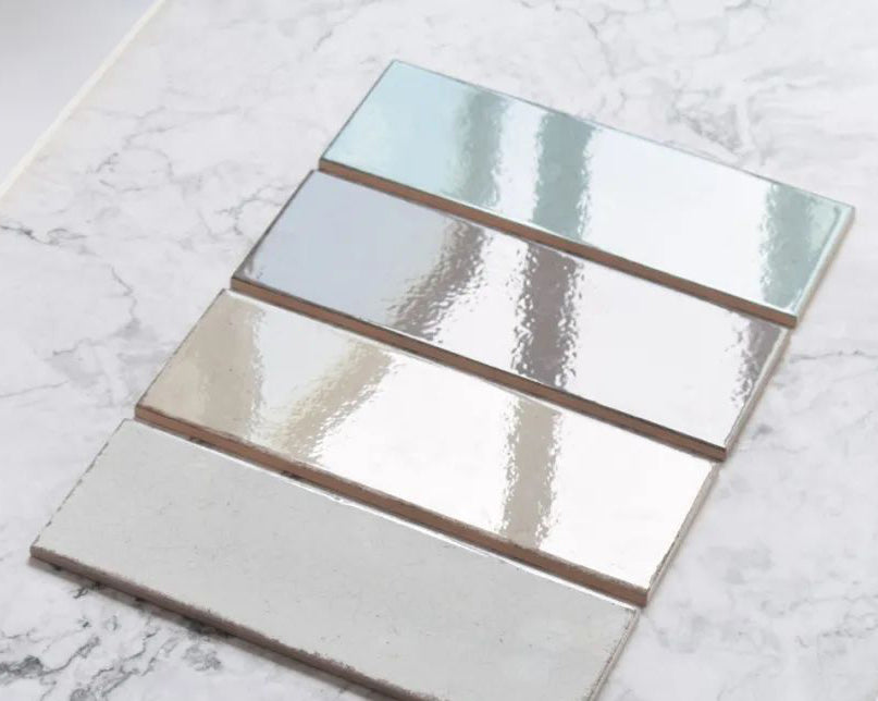 Gạch thẻ sứ tráng men hình chữ nhật 75x300mm ốp tường phòng tắm và bếp