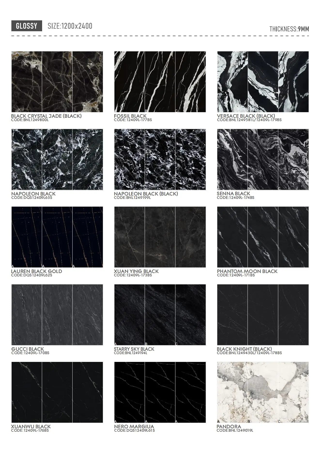 Gạch Đá Hiện Đại Sintered 1200x2400mm Tuỳ Chỉnh