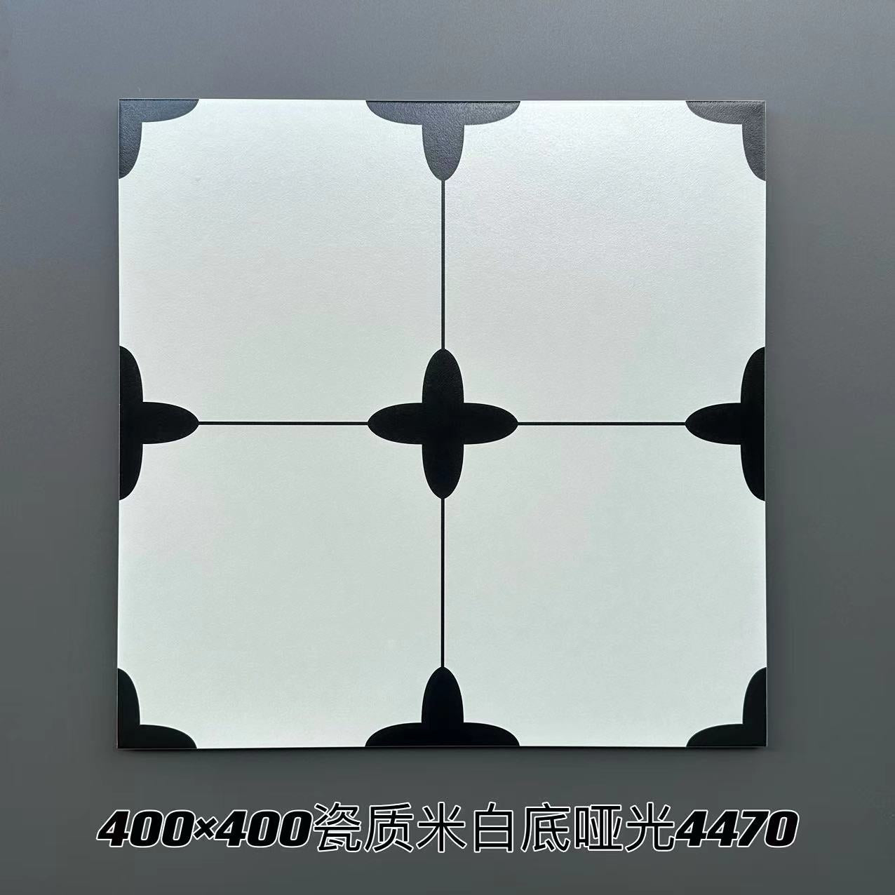 Gạch Sứ Vân Đá Cẩm Thạch Mờ Cao Cấp Nghệ Thuật Tối Giản 400x400mm Lát Sàn Và Ốp Tường