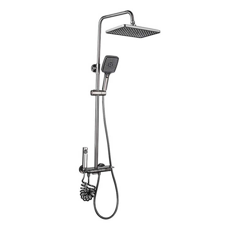 Bộ vòi sen cao cấp bằng đồng thau sang trọng 4 chức năng, vòi sen gắn  – Daisan Store