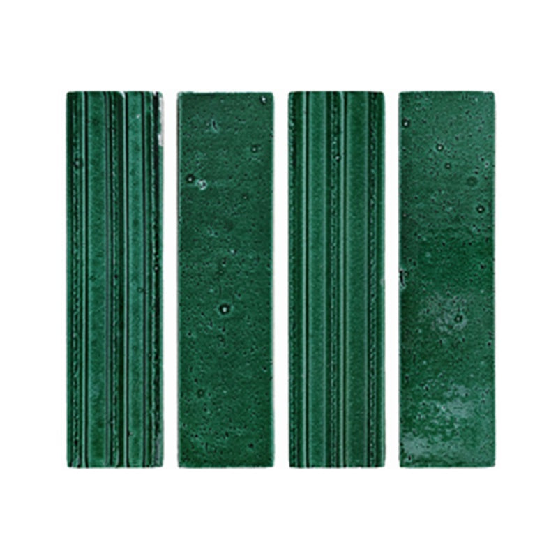 Gạch Tùy Chỉnh Thủ Công Sản Xuất Tại Xưởng 60*240mm Gạch Ốp Tường Bếp và Phòng Tắm Tường Nền Nội Thất Xanh Lục Lam Quán Bar Nhà Hàng Màu Trắng