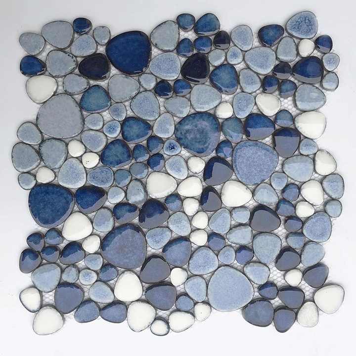 Gach Op Tuong Mosaic Gom Trang Men Bong Cho Bep Ho Boi