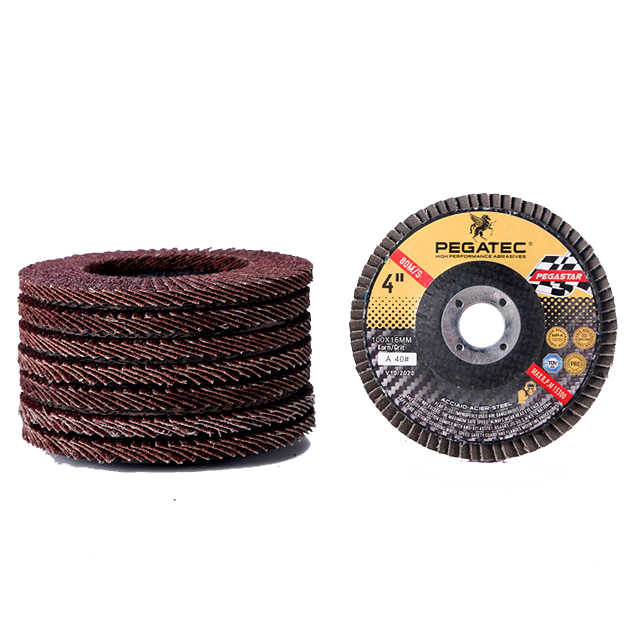 4.5" 115x22 Abrasive Tools Polishing Wheel for Glass Flap Disc