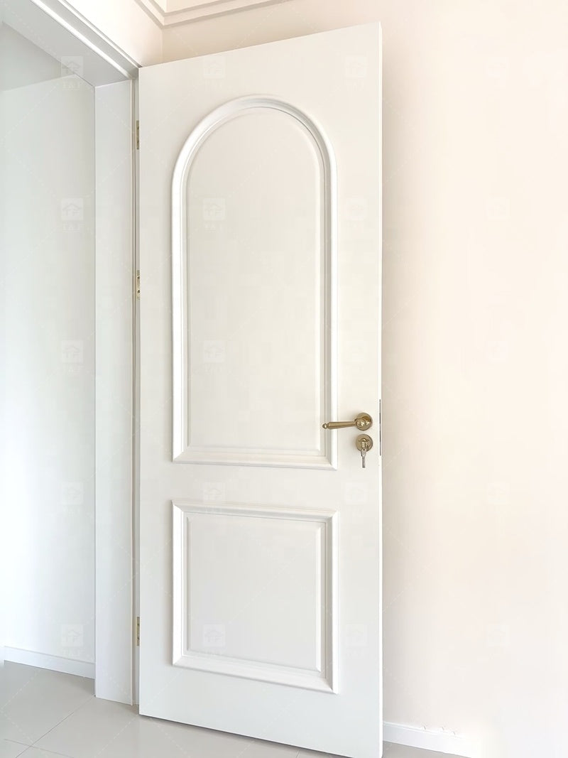 Cửa Nội Thất Gỗ Tự Nhiên Chống Nước Hiện Đại, Thiết Kế Mới