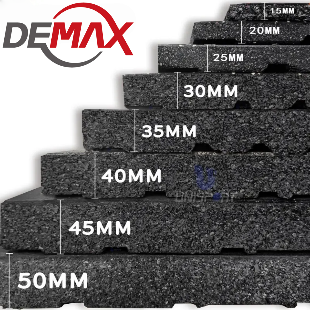 Thảm Cao Su Lót Sàn Gym Ghép Nối Mật Độ Cao EPDM&SBR Chuyên Nghiệp Chống Trượt Giảm Chấn Cho Thể Thao, Trực Tiếp Từ Nhà Máy