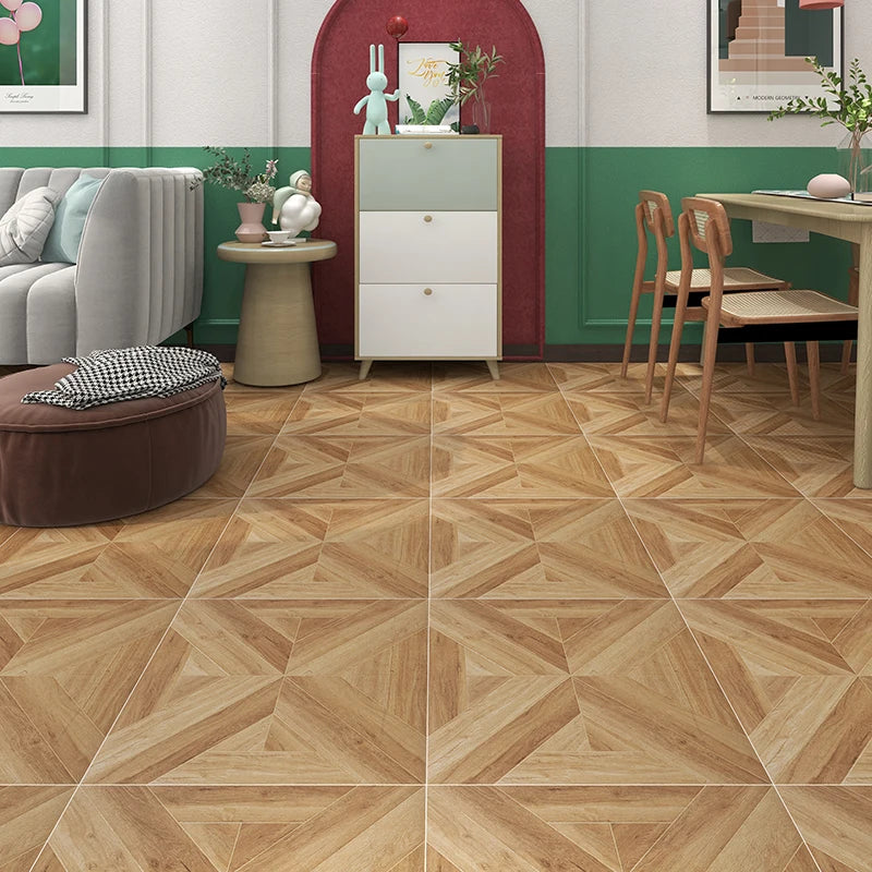 Gạch Lát Sàn Gỗ Sồi Bộ Sưu Tập Erzi Gỗ Dán Keo FX-5K01 500x500mm Mờ Gạch Lát Sàn Gỗ Gốm Sứ Porcelain