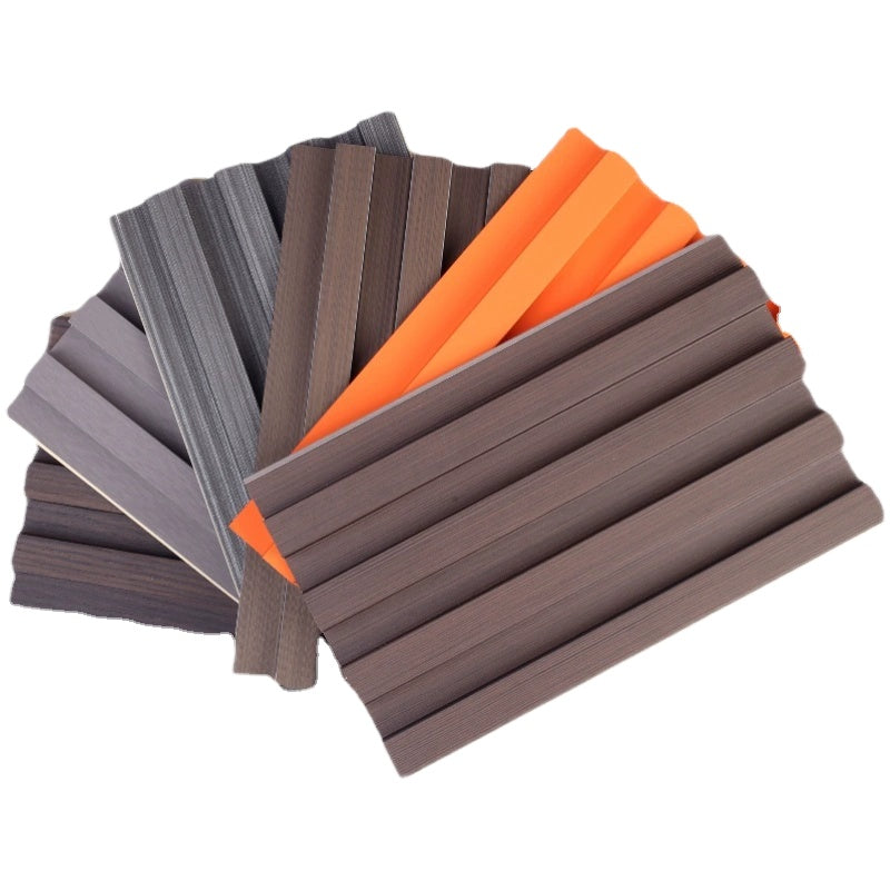Demax Tấm ốp tường WPC Gỗ nhựa tổng hợp vân trang trí nội thất ốp phòng khách khách sạn