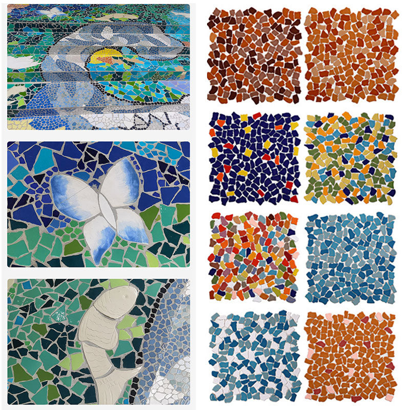 Gạch Mosaic Kính Hồ Bơi 1x1 Trang Trí Hồ Bơi Cấp Cao