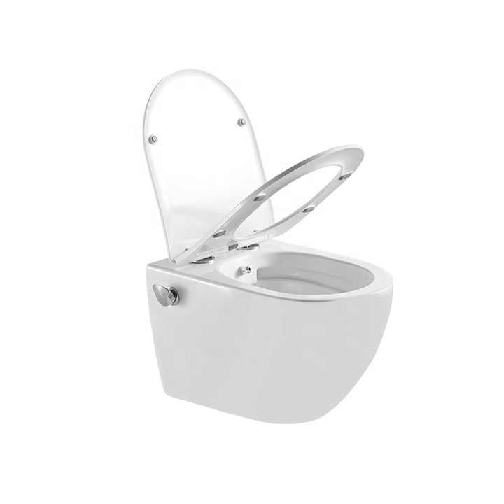 Bồn cầu vệ sinh treo tường bằng gốm Medyag, bồn cầu vệ sinh gắn tường không vành, nhà máy sản xuất bồn cầu vệ sinh gắn tường