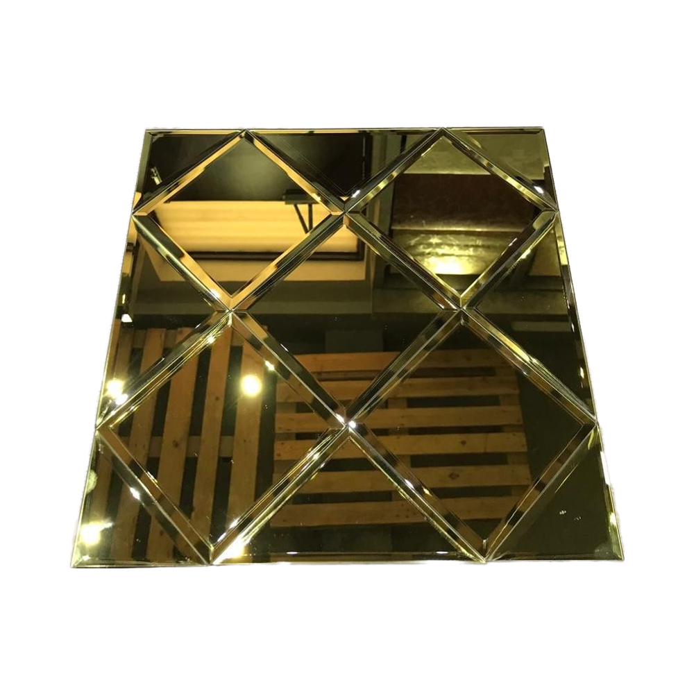 Gạch Mosaic Kính Nghệ Thuật Gương Dùng Cho Tường Phòng Khách