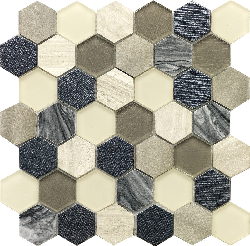 Gạch Mosaic Kính Trung Quốc Ốp Tường Bếp, Dùng Cho Bếp và Tường