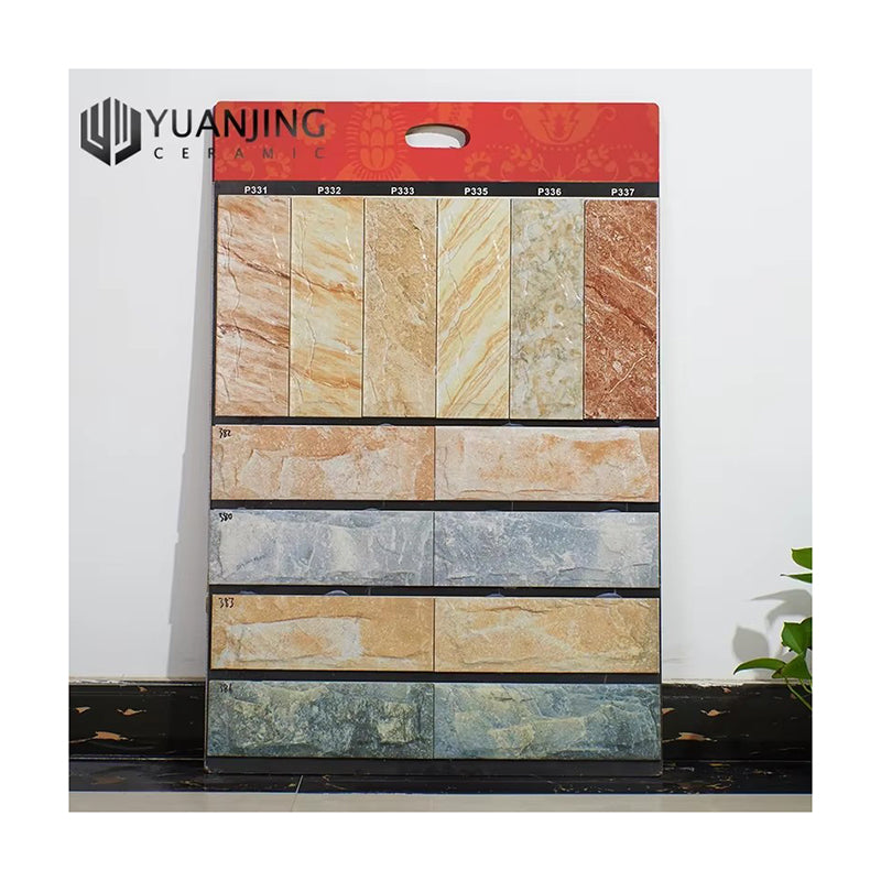 Gạch Sứ 100x300mm 3D Lõm Lồi Men Mờ Gạch Gốm Kiểu Biệt Thự Cổ Điển Nhà Cung Cấp Trung Quốc Trang Trí Nhà Cửa Gạch Ốp Tường Ngoại Thất