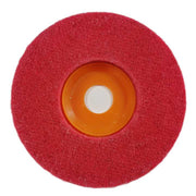 Đĩa xốp đỏ 100/115mm, mặt sau bằng nhựa dùng để đánh bóng bề mặt cuối cùng, hoàn thiện gỗ, bê tông, kim loại, thép không gỉ