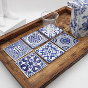 Gạch Men Trang Trí Xanh Trắng - Sắc Màu Ngôi Nhà