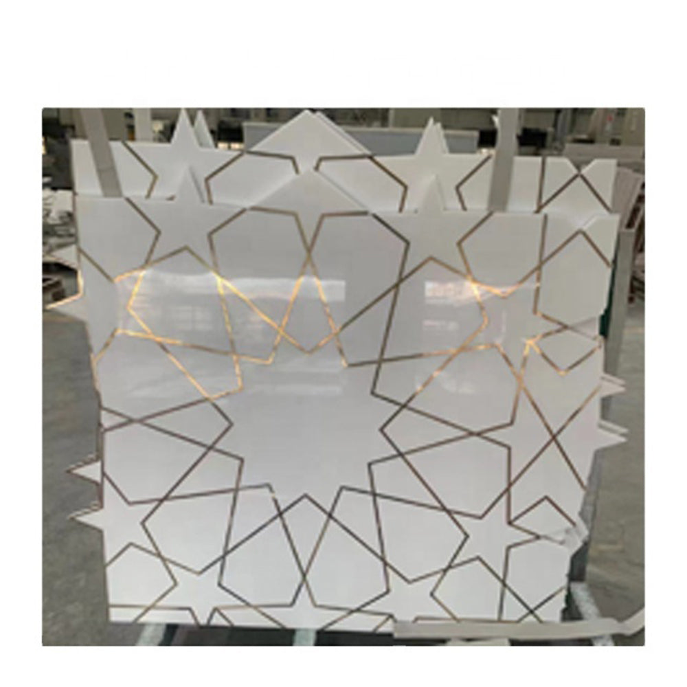 Gạch Mosaic Phổ Biến Bán Sỉ Hình Dáng Đá Cẩm Thạch Chống Mài Mòn Dùng Cho Tường Bếp và Trang Trí Nội Thất