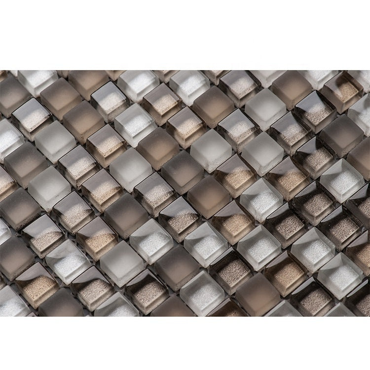 Gạch Mosaic Kính Vuông 1x1 Mini Ốp Bếp