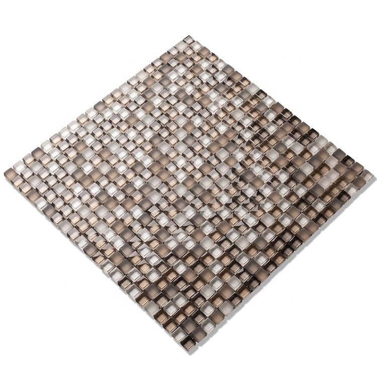 Gạch Mosaic Kính Vuông 1x1 Mini Ốp Bếp