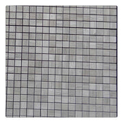 Nhà sản xuất Nhà cung cấp Gạch khảm vuông đá cẩm thạch xám trắng xanh Trung Quốc 12x12