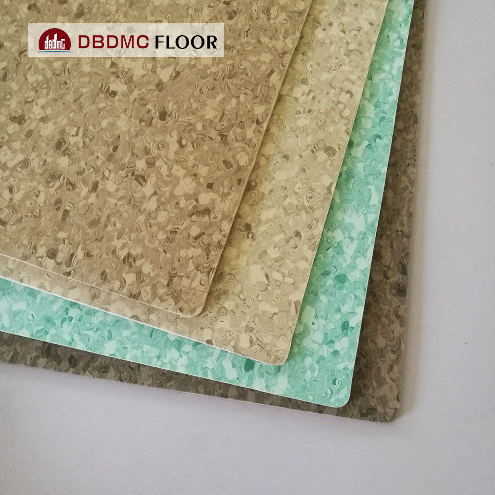Sàn nhựa vinyl đồng nhất PVC chống thấm nước độ dày 2mm chất lượng cao