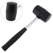 Búa Cao Su Đen 320g Đầu Tròn Tay Cầm Chống Trượt DIY