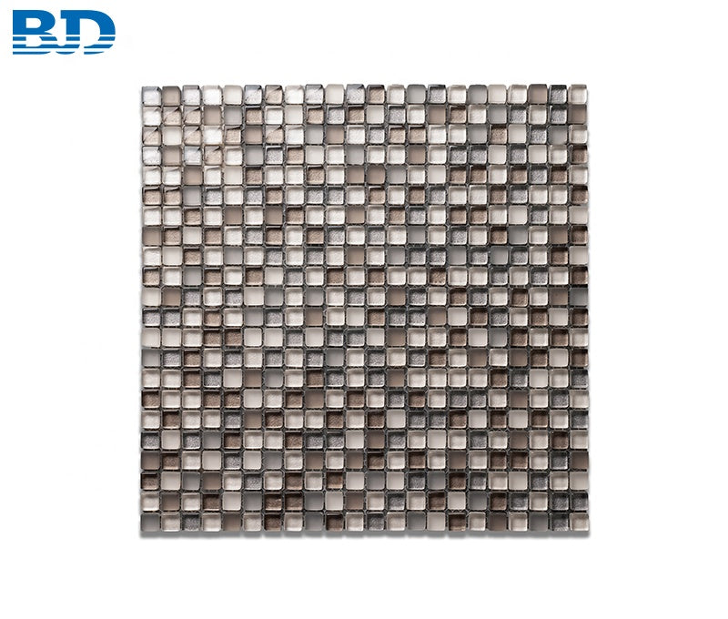 Gạch Mosaic Kính Vuông 1x1 Mini Ốp Bếp