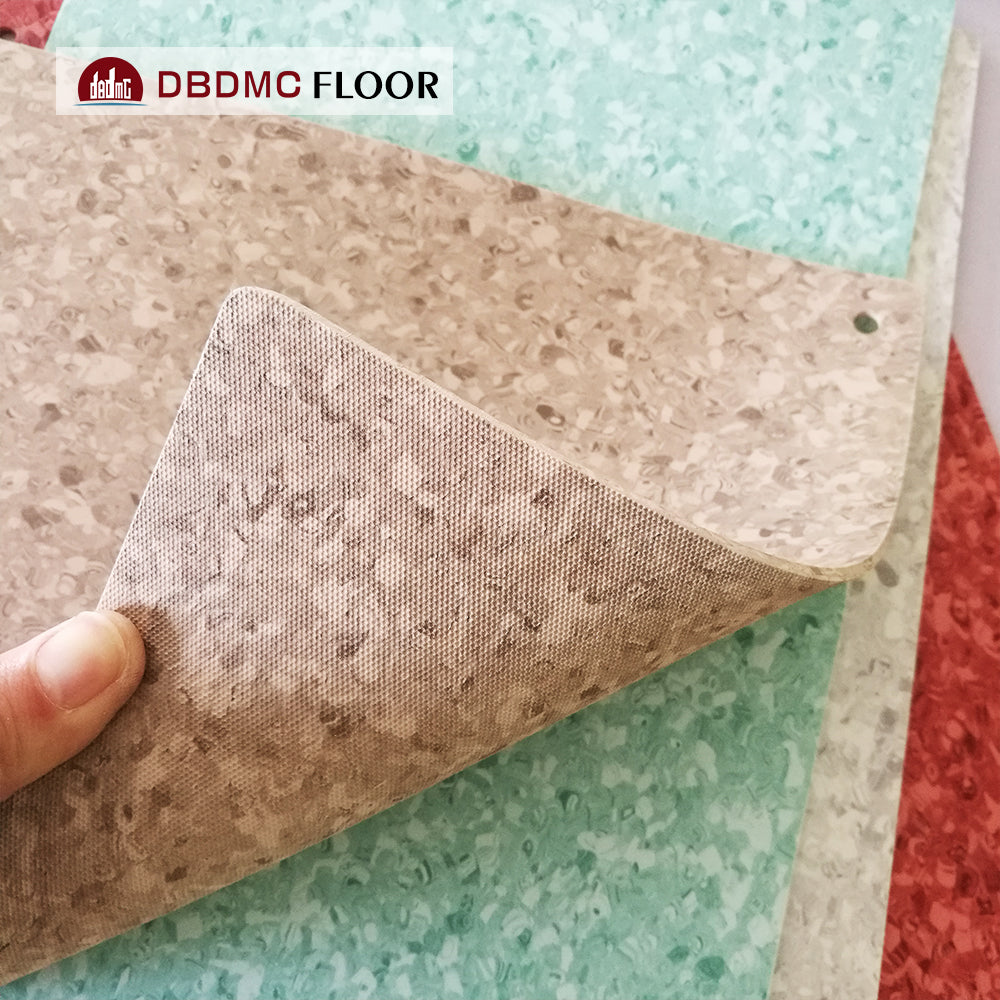 Sàn nhựa vinyl đồng nhất PVC chống thấm nước độ dày 2mm chất lượng cao