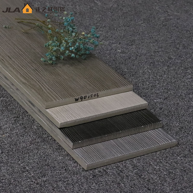 Gạch Porcelain Lát Sàn Vân Gỗ Họa Tiết Xương Cá Dùng Cho Phòng Ngủ Trong Nhà