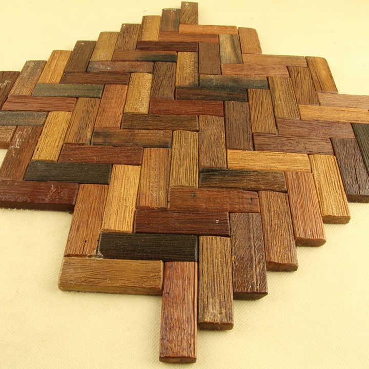 Gạch Mosaic Xương Cá Trang Trí Tường Và Sàn Nhà Trung Quốc