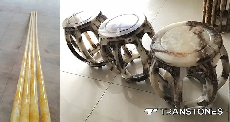 Gạch Đá Mã Não Xanh Tự Nhiên Cao Cấp Thủ Công