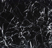 Gạch lát sàn đá cẩm thạch Nero Marquina đen 12x12 mài nhẵn với vân trắng, gạch lát nền khảm nội thất đang được bán