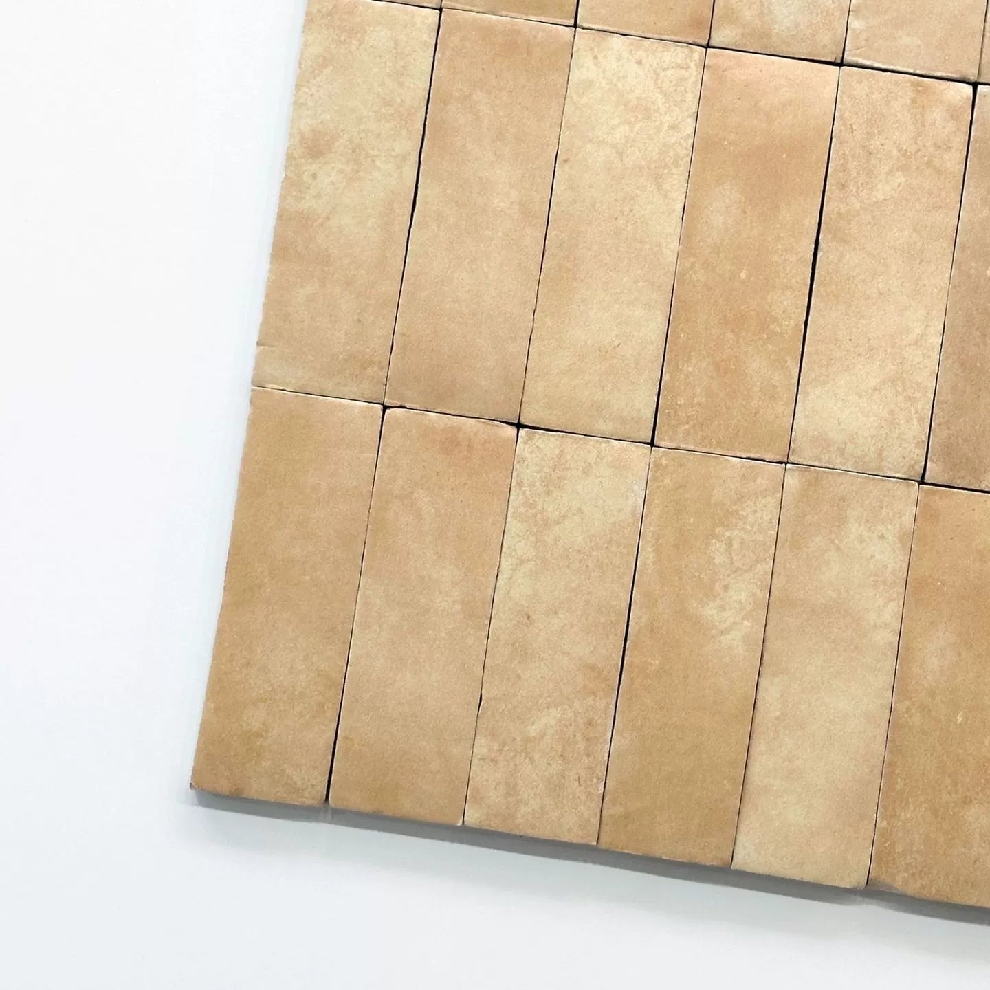 Gạch Zellige Đất Sét Ma-rốc Thủ Công 2x6 Inch, Tùy Chỉnh Từ Nhà Máy, Trang Trí Tường Khách Sạn Biệt Thự Phong Cách Nghệ Thuật Cổ Điển