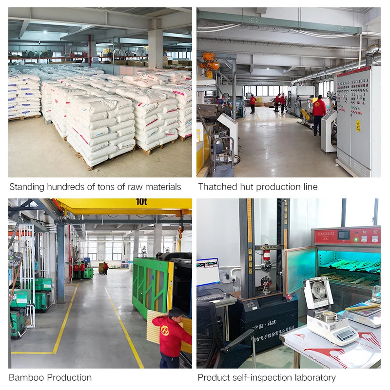 Customized UV Resistant Fireproof Artificial Thatch Roof Tiles for Resort Hotel Pavilion Garden Outdoor Umbrella Cover