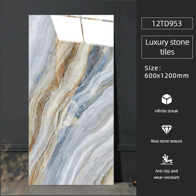 Gạch sứ lát sàn bóng vân đá cẩm thạch giả đá Phật Sơn