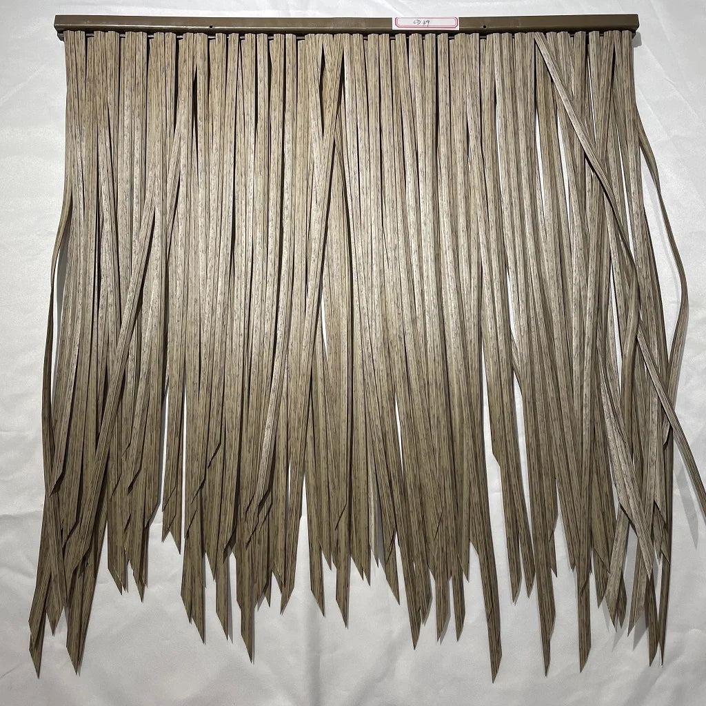 Traditional Heat Resistant UV-Resistant Artificial Thatch Roof Tiles for Hotels-CD39