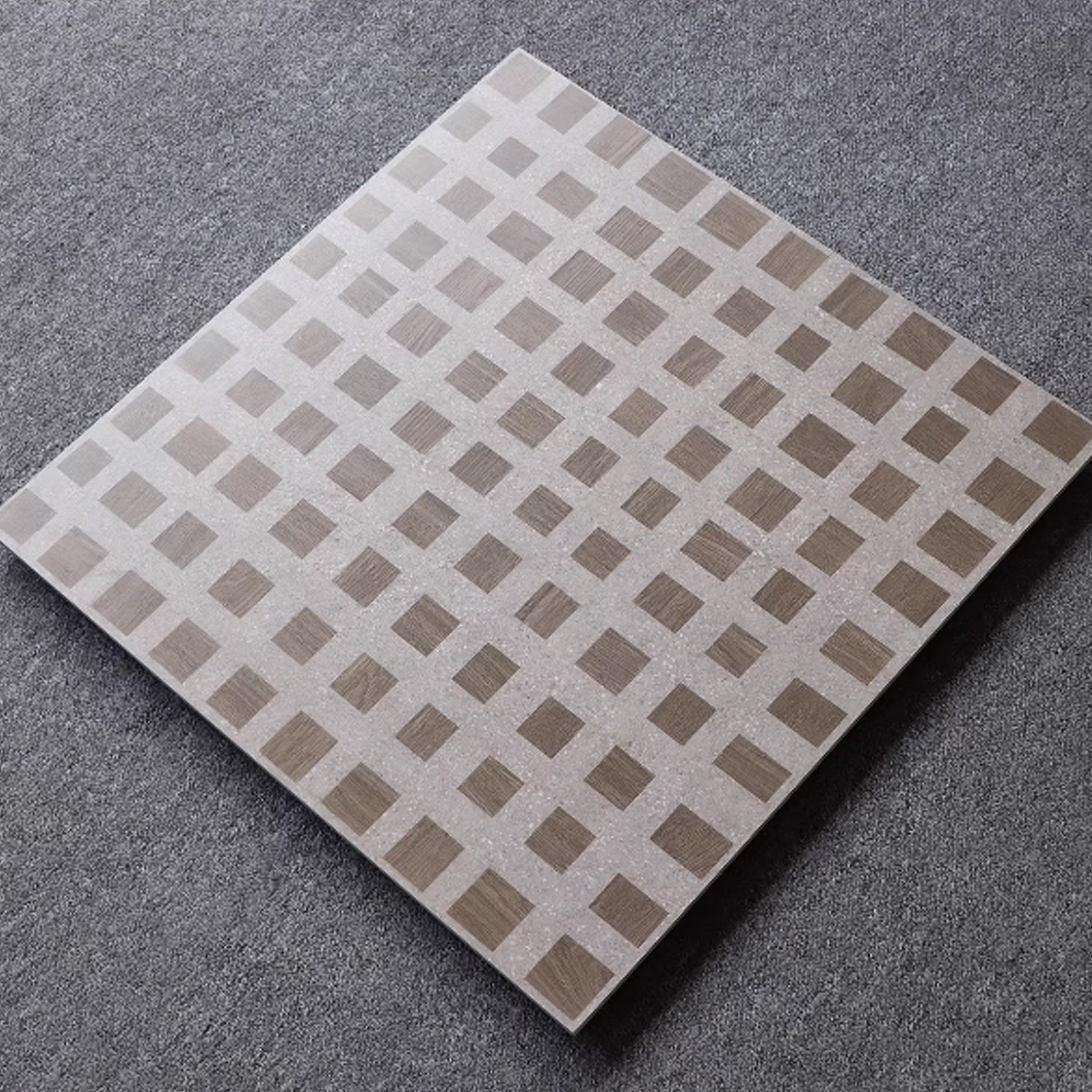 Gạch Lát Sàn Ceramic Mờ Thiết Kế Hiện Đại 600x600 Kháng Khuẩn Chống Trượt Vân Đá Dùng Cho Khách Sạn, Phòng Khách - Cung Cấp Từ Nhà Máy