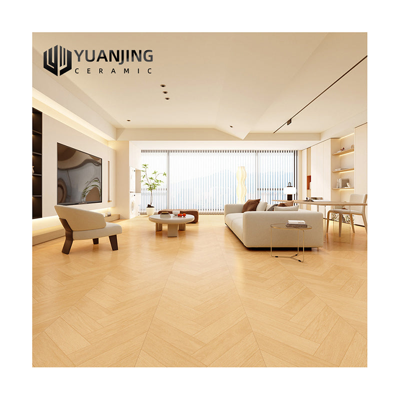 Gạch Sứ Lát Sàn Chống Trượt Mờ Vân Gỗ Bề Mặt Vi Khuôn Kiểu Cổ Điển Quảng Đông 800x800 Cho Phòng Ăn Phòng Ngủ