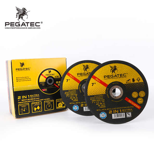 Đĩa cắt kim loại hiệu suất cao PEGATEC 7&#39;&#39; 180x1.6x22mm để cắt nhanh