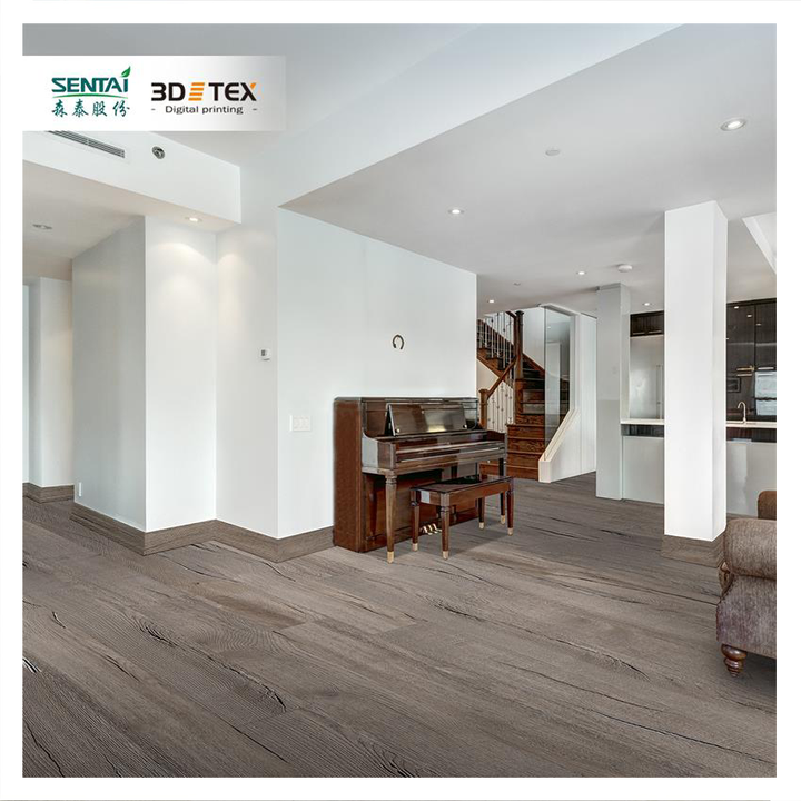 Sàn gỗ công nghiệp nhựa dày 5mm Sàn gỗ công nghiệp SPC Click Sàn nhựa Vinyl