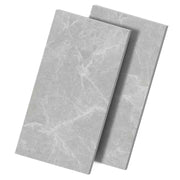 Gạch sứ đánh bóng hoàn toàn màu xám vân đá cẩm thạch 600x1200mm dùng lát sàn và ốp tường trong nhà