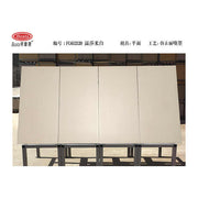 Gạch ốp tường sứ/gốm tráng men hiện đại Windsor màu ngà cho tường và sàn ngoài trời, điểm nhấn bằng gạch chịu lửa