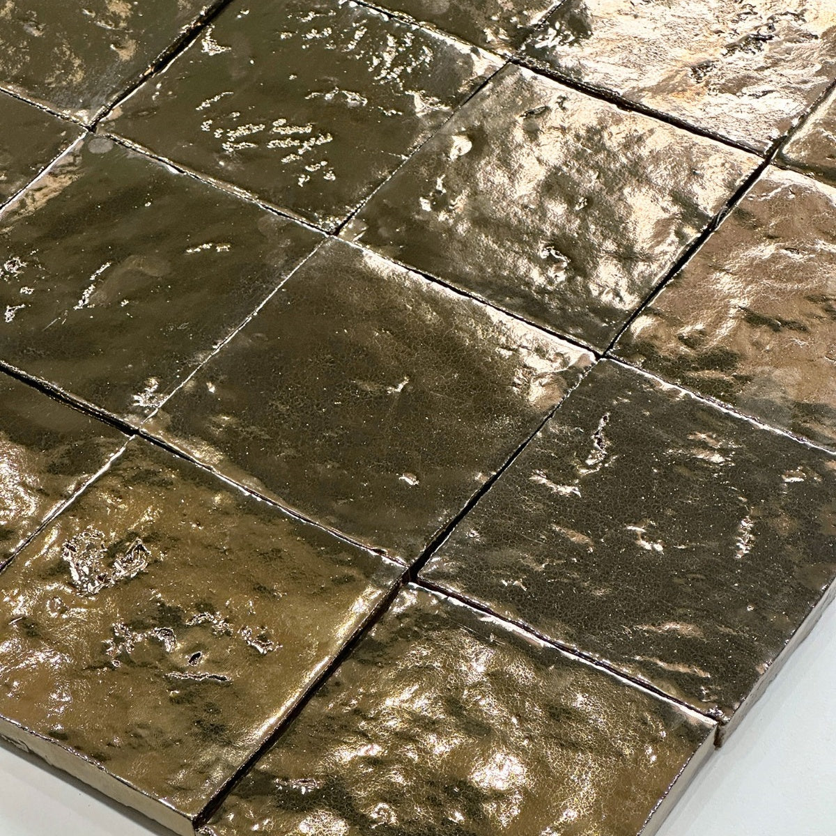 Gạch Viền Điểm Nhấn Trang Trí Sàn Trong Nhà Ngoài Trời, Thiết Kế Men Rạn Nứt Băng Thủ Công Độc Đáo, Tùy Chỉnh Cho Chức Năng Gạch Chịu Lửa